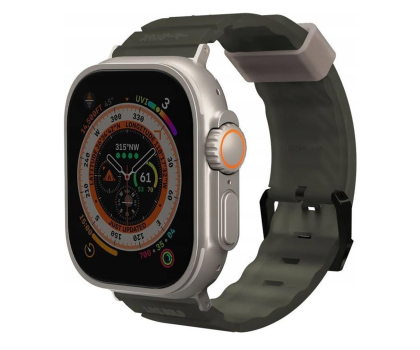 Pasek do smartwatchy Skinarma Shokku Apple Watch 49/45/44mm dark olive